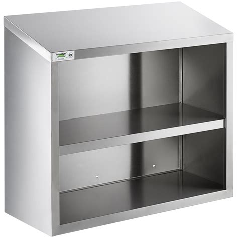 stainless steel open wall cabinet|stainless steel kitchen wall cabinets.